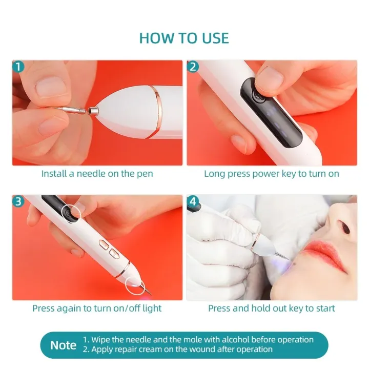 PIXIE%20Face%20Mole%20Removal%20Pen%20Spots%20Tattoo%20Freckle%20Removal%20Pen%20LED%20Lighting%20Sweep%20Spot%20Mole%20Removing%20Dark%20Spot%20Remover%20Skin%20Care%209%20Adjustable%20Modes%20Laser%20Mole%20Pen%20-%20Image%205