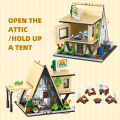 Camping Tent Building Blocks Set Toy For Kids FC8506 579Pcs. 