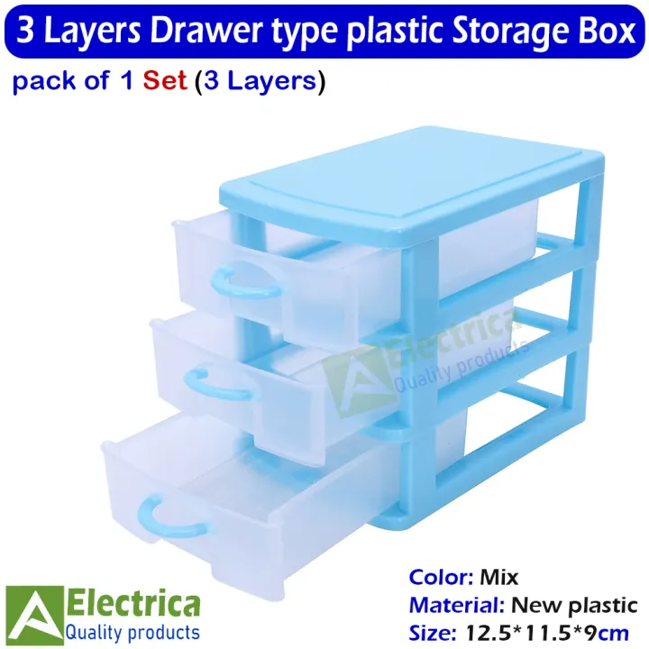 V500%203-Tier%20Drawer%20Plastic%20Storage,%20Stackable%20Storage%20Drawers,%20Mini%20Drawer%20Unit,%20Clear%20Plastic%20Desk%20Storage%20Box%20for%20Home%20Collection,%20Cosmetics,%20Office%20Supplies,%20Craft%20Storage%20By%20Electrica%20-%20Image%202