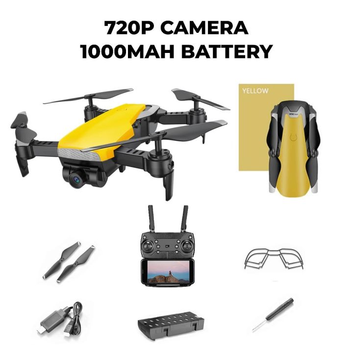 Drone Camera  - Drone Tracker LH-X41 720p remote control folding drone camera high quality build | FPV Remote control folding Drone with wifi camera