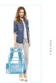 Safa High Quality Transparent School and College Backpack Bag for GIrls. 