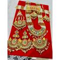 Beautiful 9 Ratan Heavy Bridal Mala complete Set  For Girls. 