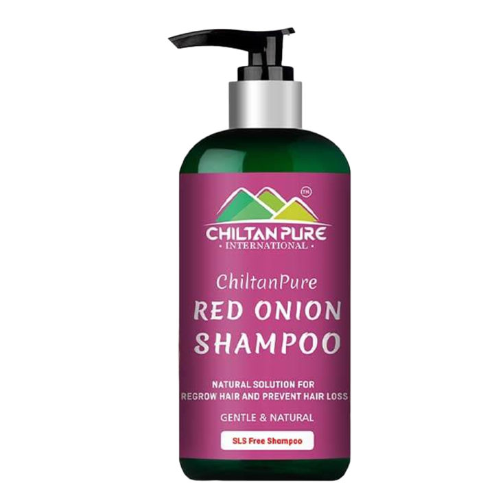chiltanpure-Onion Shampoo – Natural Solution for Regrow Hair & Prevent Hair Loss