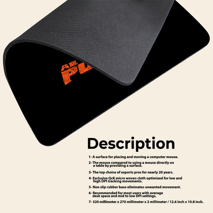 Gaming%20Mouse%20Pad%20Premium%20%208"%20x%206.5%20%20Thick%20Non-Slip%20Rubber%20Base,%20Smooth%20Cloth%20Surface%20for%20Precision%20Control%20-%20Tozistore%20-%20Image%204
