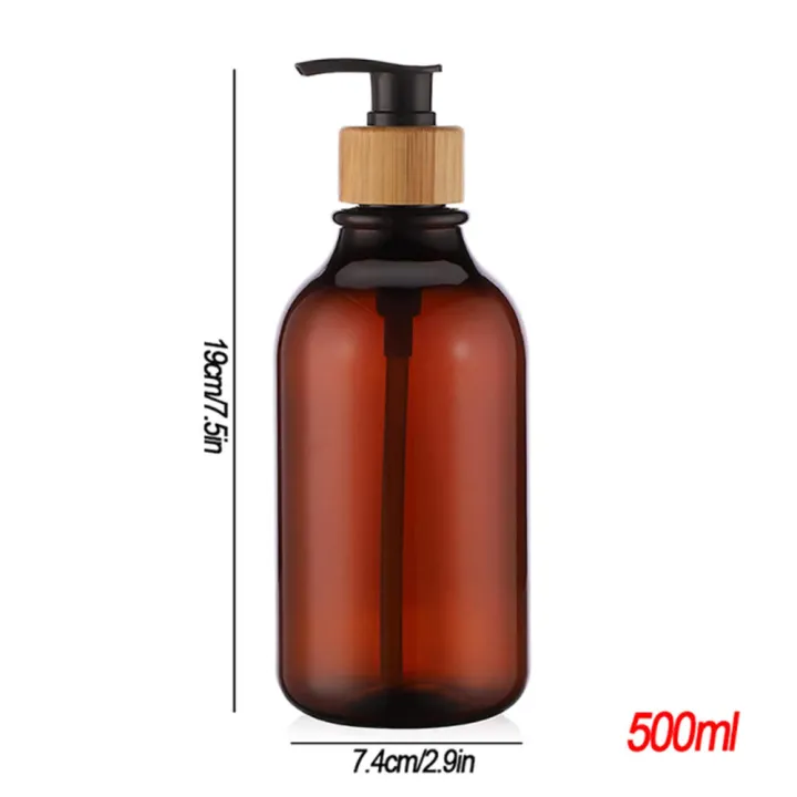 Kitchen%20Home%20With%20Case%20Pump%20Refillable%20Dispenser%20Bottle%20Bamboo%20Soap%20Hand%20-%20Image%206