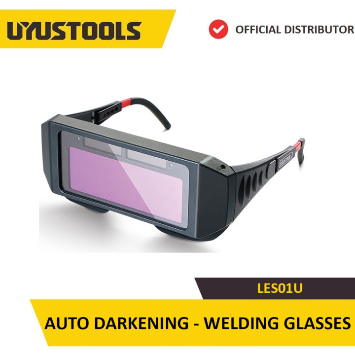 Auto Darkening Electric Welding Glasses - UYUSTOOLS LES01U