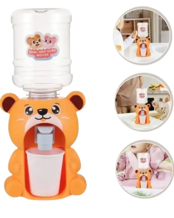 Aqua Buddy Bear Sip – Interactive Mini Water Dispenser Toy with Real ...