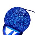 One ball string light indoor decoration yarn globe Multicolor Large Suspension lamp rattan ceiling light Round hanging DAAZLED. 