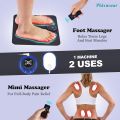 EMS Foot Massager Mat for Neuropathy-Improve Circulation, Muscle Relaxation, Pain Plantar Relief Back & Leg Foot Massage with Remote Control. 