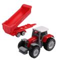 ABS plastic Boy Toy Educational Toy Tractor Dump Truck Bulldozer Models Model Car Toys Tractor Toy Engineering Car Model Farmer Vehicle. 