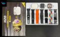 Melbon H20 Ultra Bluetooth calling, Phone Book,Music Control,Voice assis. with 1 - TWS Smartwatch  (Pink Strap, 2.19 Inch HD Display). 