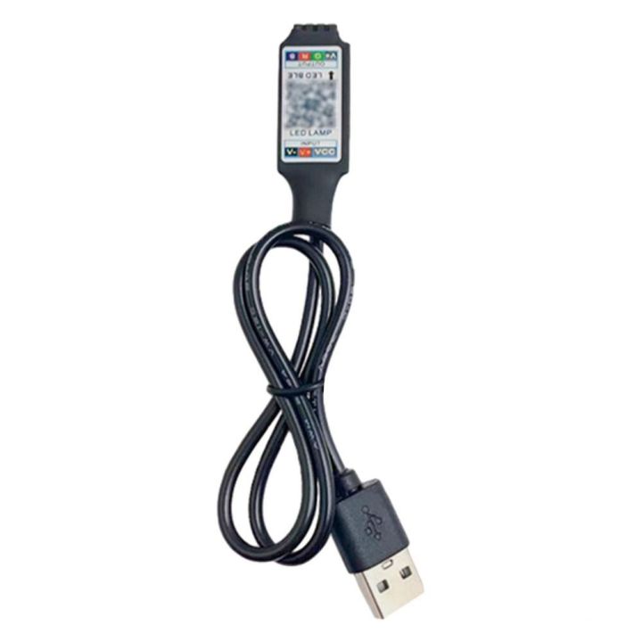 New Wireless Female Plug to 4Pin Connector LED Light Strip Bluetooth RGB Controller Adapter