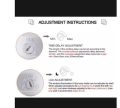 A J MOLL Motion Sensor LED Lamp Bulb Holder E27 AC 220V, Motion Sensor Holder, Sensor Holder, PIR Sensor Holder, Bulb Sensor Holder, PIR Infrared Holder. 