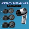 Memory Foam Ear Tips For Huawei Freebuds Pro Replacement Earbuds Tips Noise Reduction Ear Cushion Pads Anti Slip Earplugs Eartip. 