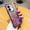 VRQR Little Bears Phone Case For infinix Smart 9 Case Anti fall wristband Flash Powder Card Back Cover Hot 50i. 