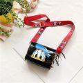 DisneyFashion Shoulder Bag with Mickey Mouse Cute Mini Crossbody Bag for Kid Purse Minnie Mickey Mouse Cartoon Girls Side Bags. 