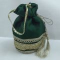 Designer Traditional Potli Bag for Women, Fancy Embroidered Clutch for Bridal, Weddings, and Gifting. 