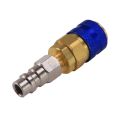 High and Low Side Expansion Adapter R134A Freon Quick Connector Adapter Automotive Air Conditioning Accessories for Ford for Bmw. 