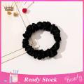 Elastic Hair Band 3pcs Seamless Satin Hair Ties High Elastic Ponytail Holder Hair Bands Solid Color Rope for Thick Hair Buyers' Favorite Hair Accessory. 