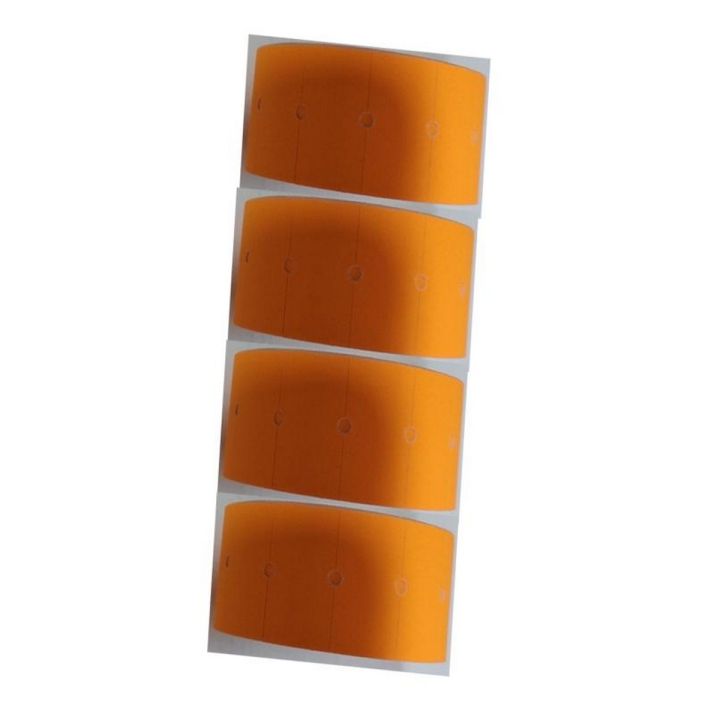 Price Tag Sticker Label Roll Orange (4 Pcs)