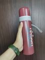 Imported Stainless Steel Maroon Water Bottle for Boys/Men Suitable for Office and Gym. 