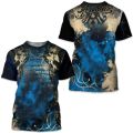 Archaic By Affliction Colisson 3d Print Men O-neck T Shirt For Man Clothing Casual Short Sleeve Summer Y2k Clothing Anime Tees. 