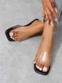 Transparent Slippers for Women - Vibrant Colors, Stylish Design. 