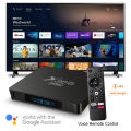X96Q Pro - 8GB 128GB - Android 15 - 4K - Smart Android Tv Box with Voice Remote Control (also Available with simple Remote). 