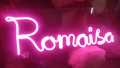 Any Customized NEON Sign Boaard - Neon Name Plate - 4 Letters Alphabets - Best for Photography & Studio, Home, Restaurants Lighting. 