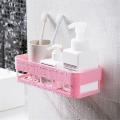 Shelf Organizer Wall Mounted Nailless Shower Corner Bathroom Kitchen Storage Holder Rack. 
