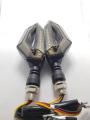 Lava Eagle  Style DRL indicators-Turn Signal For Bikes/Motorcycle-White-Orange. 
