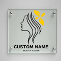 Customized Acrylic Board For Barber Shop & Beauty Salon Board. 