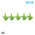 5pcs/lot Finger Gesture Eraser Pencil Top DIY Rubber Eraser Student Children School Supplies. 