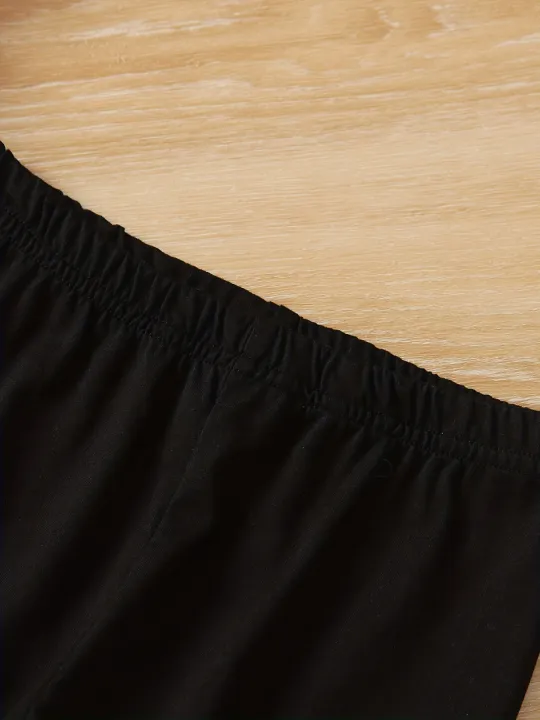 2%20Pcs%20Girls%20Cartoon%20Cat%20Print%20Short%20Sleeve%20Tee%20&%20Cat%20Print%20Pants%20Set%20-%20Image%207