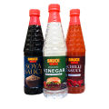 Sauce Boss I Trio Pack I Vinegar, Soya Sauce, Chilli Sauce I 800 ML I Premium Quality I Bachat Pack I Wholesale Rate. 
