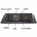 Technology Box, Conference Table Connectivity Hydraulic Pop Up Box Power Center with Wire. 