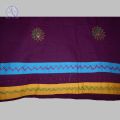 Traditional Pure Cotton Phalsa Colour A Line Kurta. 