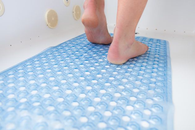 Bath tub Mat, Bath Shower Mat Non Slip for Bathroom, Machine Wble, perfect for Kids Toddler Senior, 26inch x 15inch