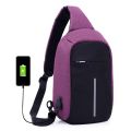 Bags Crossbody Man's Messenger Bag Men Shoulder Chest Bags Crossbody Business Messenger Bags Male Charging Handbag with USB Charge. 