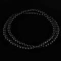 DIY Hip Hop Wood Beads Chain Necklace Men's Rock Style Wooden Long Chain Necklace Accessory Male GOOD WOOD Jewelry Party Gift. 