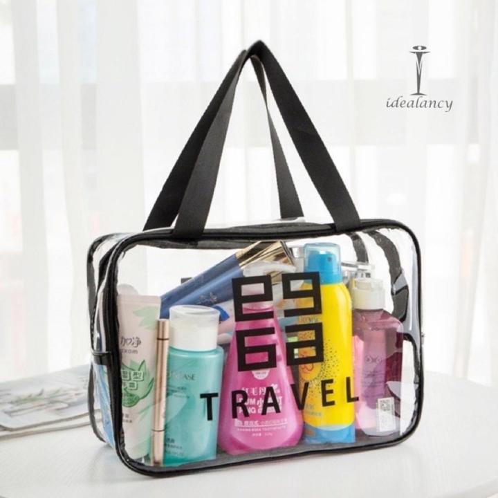 SALTY Message Transparent Pouch Bag / Organizer main image 1