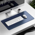Laptop Matt 13x30 inches Large Mouse pad | Desk Matt, Computer Table Protector Matt | Multi use Synthetic Leather Matt| Large Mousepad. 