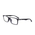 Rangeen Black Unbreakable Elastic Frame Glasses. 