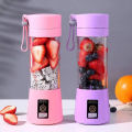 USB Rechargeable Juicer Blender 6 Blades -  Electric USB Rechargeable Juicer Blender - Electric Blender for Juice, Food Juice Shakes Power Mixer -   Mini Juicer Milkshake Smoothie Maker - Fresh Fruits Juices Maker For Gym Outdoor. 