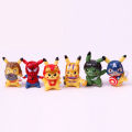 10pcs/6pcs Pokemon Pikachu Action Figure Pet Collection Pocket Monster Anime Model Toys Doll Kids Christmas Gift Children Gifts. 