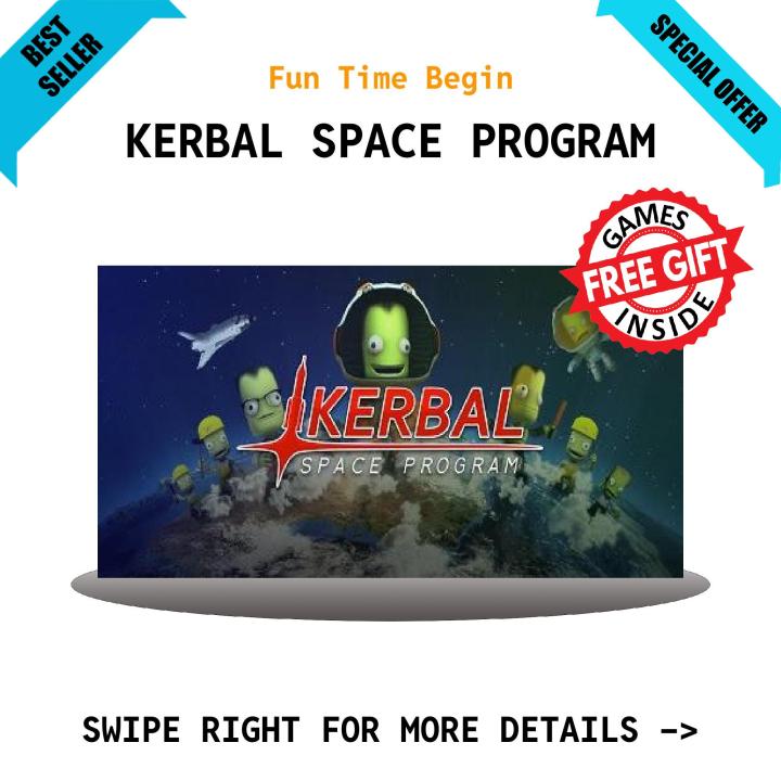 KERBAL SPACE PROGRAM.JPG - PC Game - Complete Installation Guide - in GoogleDrive/MediaFire - QR Codes + 1 Extra free Game