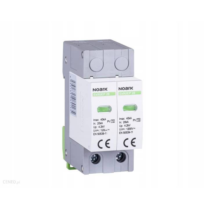 NOARK DC SPD 2P 1200V 40KA For Solar Panel Inverter Daraz.pk
