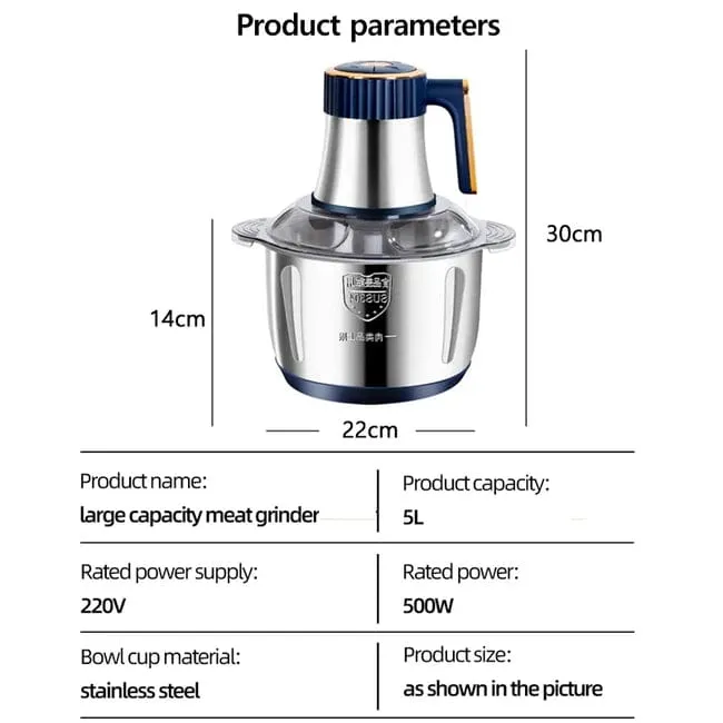 Electric%20Meat%20Chopper%20Machine%20%7C%20Stainless%20Steel%20Food%20Processor%20&%20Qeema%20Grinder%20%7C%20Powerful%20Multi-Speed%20Vegetable%20Cutter%20with%20Sharp%20Blades%20%7C%20Kitchen%20Appliance%20-%20Image%208
