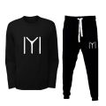 IYI Printed T shirt And Trouser New Design Track Suit Full sleeves T shirts Jogging Trousers Best Quality Top Tees For Men. 