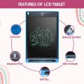 8.5" LCD Writing Tablet For Drawing and Writing With One Touch Eraser System. 
